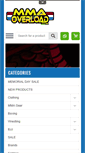 Mobile Screenshot of mmaoverload.com